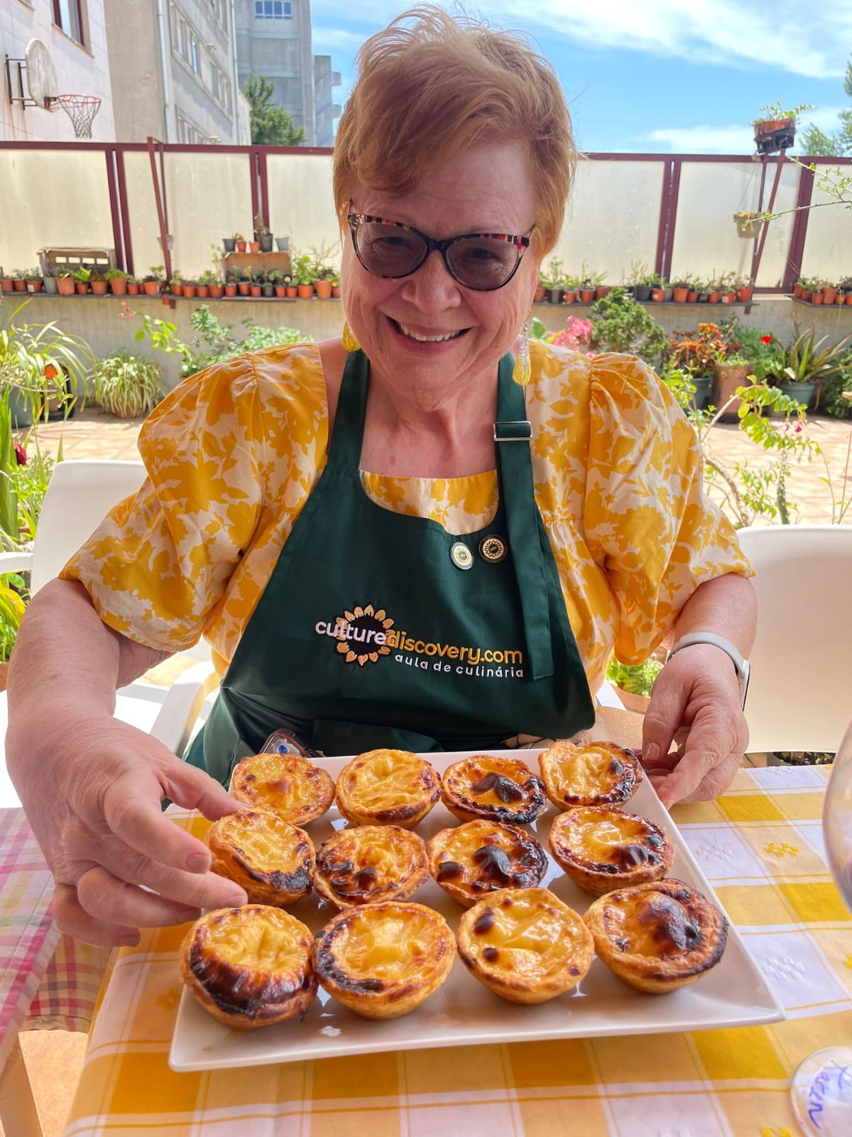 Pastel de Nata no Terraço com Vinho - Toque Final Porto